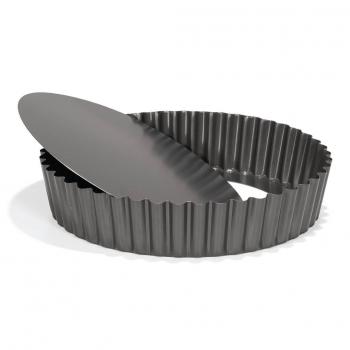 Forma g��boka do tarty z wyjmowanym spodem (�rednica: 25 cm) - Profi - Patisse