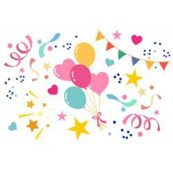 Op�atek jadalny na tort Urodziny 1 A4 - AleDobre