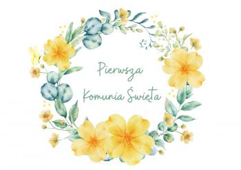 Op�atek jadalny na tort Pierwsza Komunia �wi�ta  1 A4 - AleDobre