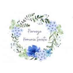 Op�atek jadalny na tort Pierwsza Komunia �wi�ta  2 A4 -...