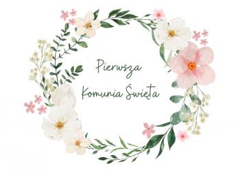 Op�atek jadalny na tort Pierwsza Komunia �wi�ta 3 A4 - AleDobre