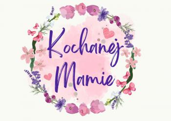 Op�atek jadalny na tort Kochanej Mamie 1 A4 - AleDobre