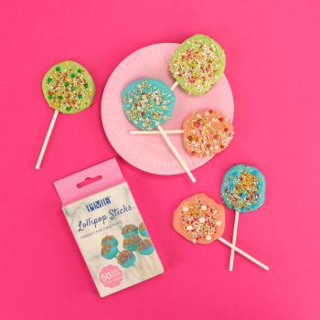 Patyczki do lizak�w 50 sztuk (d�ugo��: 11,5 cm) - PME 