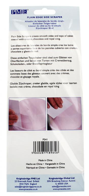 Szpatu�ka do wyg�adzania kremu (20 x 9 cm) - PME 