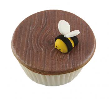 Mata strukturalna do masy cukrowej, struktura drewna (15 x 30,5 cm) - PME 