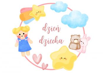 Op�atek jadalny na tort Dzie� Dziecka 1 A4 - AleDobre