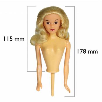 Korpus lalki do tort�w ksi�niczka, blondynka - PME 