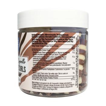 Rurki dwukolorowe z czekolady (100 g) - PME 