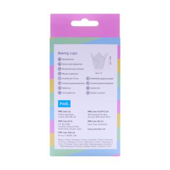 Papilotki tulipanowe do muffinek kolory t�czy (24 sztuki) - PME 