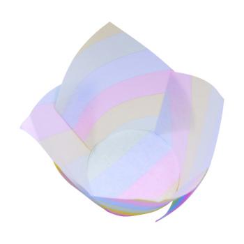 Papilotki tulipanowe do muffinek kolory t�czy (24 sztuki) - PME 