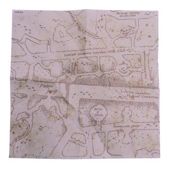 Papilotki z motywem mapy Huncwot�w Harry Potter (24 sztuki) - PME 