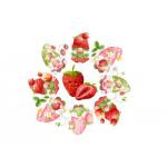 Op�atek jadalny na tort Truskawki 3 A4 - AleDobre