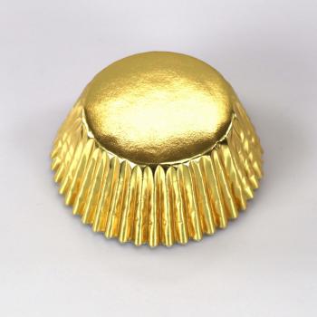 Papilotki do babeczek metaliczne z�ote (30 sztuk) - PME 