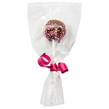 Torebki ze srebrnymi wst��kami do lizak�w i cake pops�w  (25 sztuk) - PME