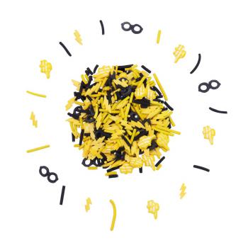 Posypka cukrowa ��to-czarna Hogwart (60 g) - PME 