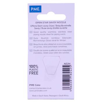 Tylka stalowa otwarta w kszta�cie gwiazdy 2M - JEM Nozzle - PME