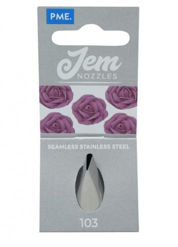 Tylka stalowa do �rednich p�atk�w nr 103 - JEM Nozzle - PME