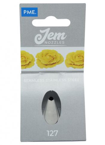 Tylka stalowa do du�ych p�atk�w nr 127 - JEM Nozzle - PME