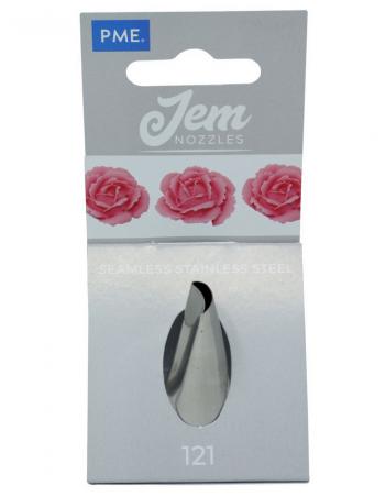 Tylka stalowa do �rednich p�atk�w nr 121 - JEM Nozzle - PME