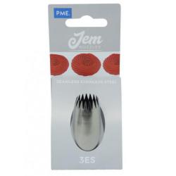 Tylka stalowa �rednia gwiazdka nr 3ES - JEM Nozzle - PME