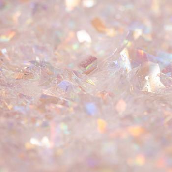 Brokat jadalny opalizuj�cy (3 g) bia�y - Magic Sparkles - PME 