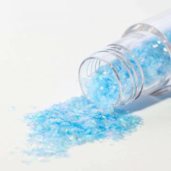 Brokat jadalny opalizuj�cy (3 g) b��kitny - Magic Sparkles - PME 