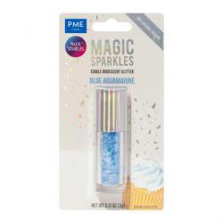 Brokat jadalny opalizuj�cy (3 g) b��kitny - Magic Spark...