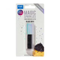 Brokat jadalny opalizuj�cy (3 g) czarny - Magic Sparkle...