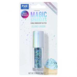 Brokat jadalny opalizuj�cy (3 g) laguna - Magic Sparkle...
