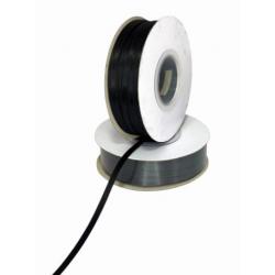 Wst��ka ozdobna satynowa czarna (szeroko��: 5 mm, d�ugo...