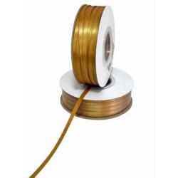 Wst��ka ozdobna satynowa z�ota (szeroko��: 5 mm, d�ugo�...