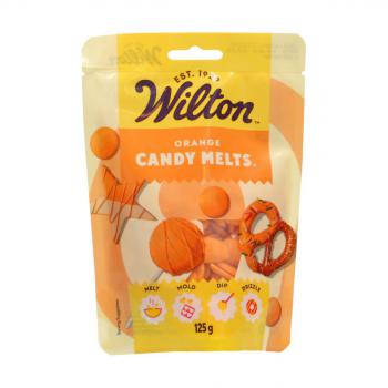 Pastylki czekoladowe do rozpuszczania Candy Melts Orange (125 g) - Wilton