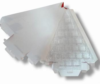 Pude�ko w kszta�cie choinki na kalendarz adwentowy - Podk�ady Cukiernicze Julita