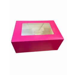 Pude�ko do transportu muffinek, ciast z okienkiem i wk�...