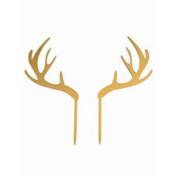 Topper na tort Rogi renifera - Podk�ady Cukiernicze