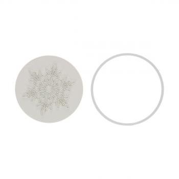 Foremka do wykrawania ciastek ze stemplem �nie�ynka - Wilton