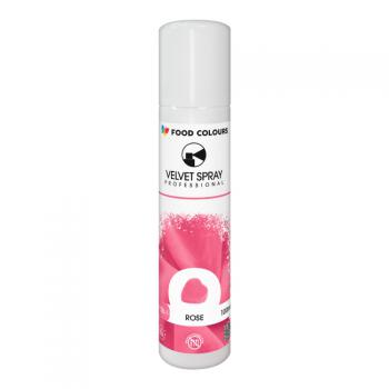 Zamsz w sprayu, r�owy (poj. 100 ml) - Velvet Spray - Food Colours 