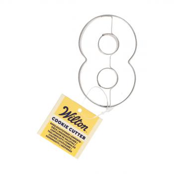 Foremka do wykrawania ciastek, cyfra 8 - Wilton