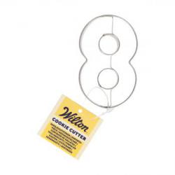 Foremka do wykrawania ciastek, cyfra 8 - Wilton