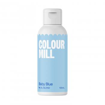 Barwnik do czekolady i mas t�ustych olejowy 100 ml - Baby Blue - Colour Mill