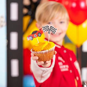 Toppery pikery wy�cig�wki (zestaw 7 szt.) - PartyPal