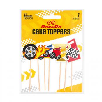 Toppery pikery wy�cig�wki (zestaw 7 szt.) - PartyPal