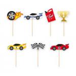 Toppery pikery wy�cig�wki (zestaw 7 szt.) - PartyPal