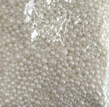 Posypka cukrowa WHITE BUBBLES MIX 50 g - Sprinkle IT!