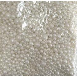 Posypka cukrowa WHITE BUBBLES MIX 50 g - Sprinkle IT!