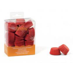 Papilotki na truffelki i minimuffiny czerwone (200 szt....