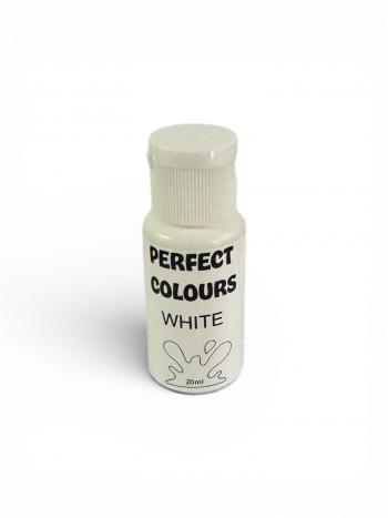 Barwnik wybielacz bia�y 20 ml do dekoracji niejadalnych - White - Perfect Colours