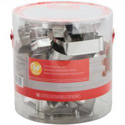 Metalowe foremki do wykrawania ciastek w �wi�tecznych k...