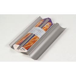 Forma na trzy bagietki, a�urowa - Silver Top - Patisse