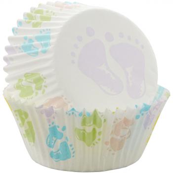 Papilotki do muffin�w wz�r Stopy 05-0-0080 - Wilton